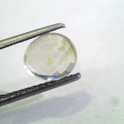 3.16 Ct Unheated Untreated Natural Ceylon Yellow Sapphire Gems