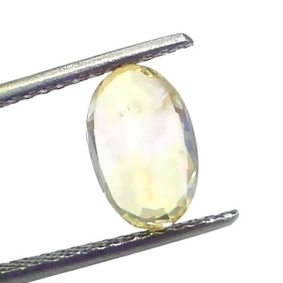 3.16 Ct IGI Certified Unheated Untreated Natural Ceylon Yellow Sapphire AA 3.16 Ct IGI Certified Unheated Untreated Natural Ceylon Yellow Sapphire AA