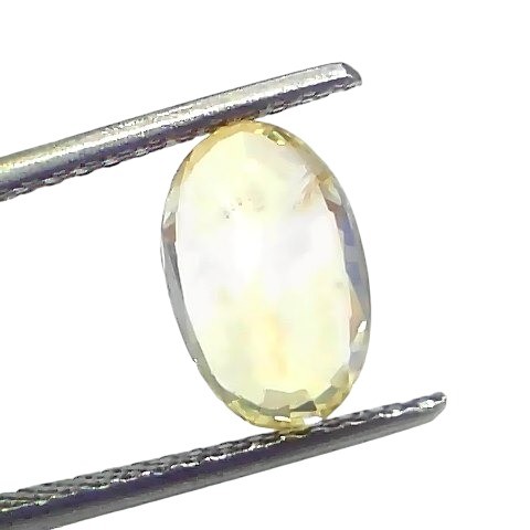 3.16 Ct IGI Certified Unheated Untreated Natural Ceylon Yellow Sapphire AA 3.16 Ct IGI Certified Unheated Untreated Natural Ceylon Yellow Sapphire AA
