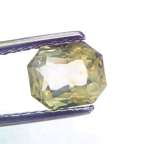 3.17 Ct GII Certified Unheated Untreated Natural Ceylon Yellow Sapphire