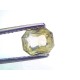 3.17 Ct GII Certified Unheated Untreated Natural Ceylon Yellow Sapphire