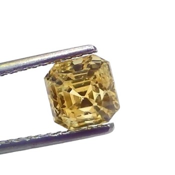3.18 Ct IGI Certified Unheated Untreated Natural Ceylon Yellow Sapphire AAAAA 3.18 Ct IGI Certified Unheated Untreated Natural Ceylon Yellow Sapphire AAAAA