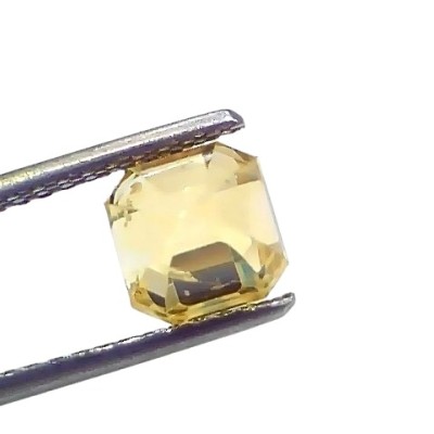 3.18 Ct IGI Certified Unheated Untreated Natural Ceylon Yellow Sapphire AAAAA 3.18 Ct IGI Certified Unheated Untreated Natural Ceylon Yellow Sapphire AAAAA