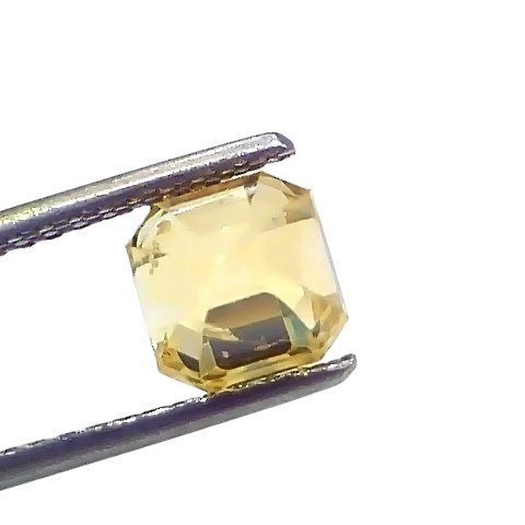3.18 Ct IGI Certified Unheated Untreated Natural Ceylon Yellow Sapphire AAAAA 3.18 Ct IGI Certified Unheated Untreated Natural Ceylon Yellow Sapphire AAAAA