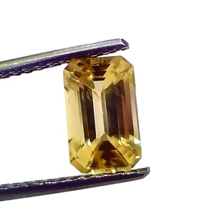 3.21 Ct IGI Certified Unheated Untreated Natural Ceylon Yellow Sapphire AAA 3.21 Ct IGI Certified Unheated Untreated Natural Ceylon Yellow Sapphire AAA