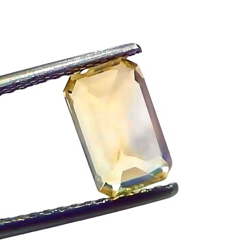 3.21 Ct IGI Certified Unheated Untreated Natural Ceylon Yellow Sapphire AAA 3.21 Ct IGI Certified Unheated Untreated Natural Ceylon Yellow Sapphire AAA