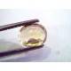 3.24 Ct 5.25 Ratti Unheated Untreated Natural Ceylon Yellow Sapphire