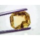 3.27 Ct IGI Certified Unheated Untreated Natural Ceylon Yellow Sapphire AAAAA