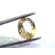 3.50 Ct Unheated Untreated Natural Ceylon Yellow Sapphire Stone