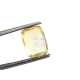 3.50 Ct IGI Certified Unheated Untreated Natural Ceylon Yellow Sapphire