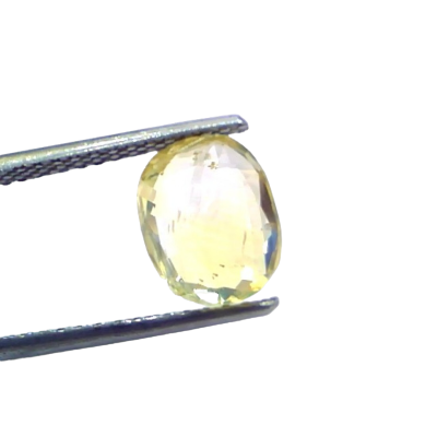 3.50 Ct IGI Certified Unheated Untreated Natural Ceylon Yellow Sapphire 3.50 Ct IGI Certified Unheated Untreated Natural Ceylon Yellow Sapphire