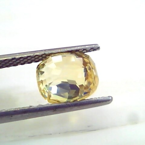 3.55 Ct 6 Ratti Unheated Untreated Natural Ceylon Yellow Sapphire