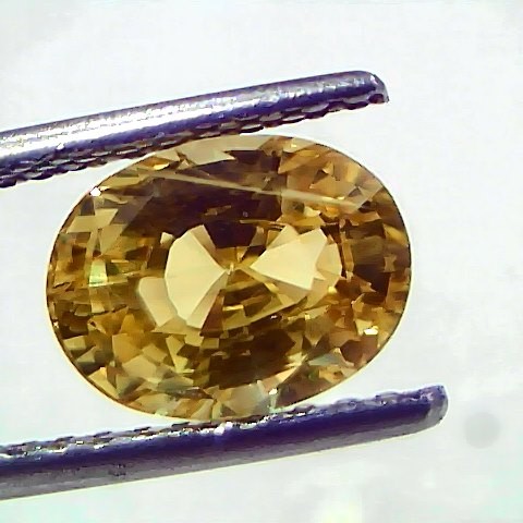3.54 Ct IGI Certified Unheated Untreated Natural Ceylon Yellow Sapphire AAAAA