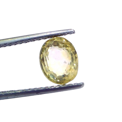 3.54 Ct IGI Certified Unheated Untreated Natural Ceylon Yellow Sapphire 3.54 Ct IGI Certified Unheated Untreated Natural Ceylon Yellow Sapphire