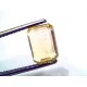 3.54 Ct IGI Certified Unheated Untreated Natural Ceylon Yellow Sapphire AAA