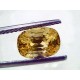 3.57 Ct IGI Certified Unheated Untreated Natural Ceylon Yellow Sapphire AAAAA