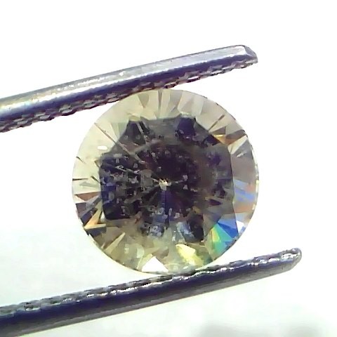 3.70 Ct IGI Certified Unheated Untreated Natural Ceylon Yellow Sapphire