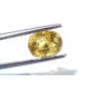 3.96 Ct GII Certified Unheated Untreated Natural Ceylon Yellow Sapphire