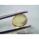 4.00 Ct IGI Certified Unheated Untreated Natural Ceylon Yellow Sapphire