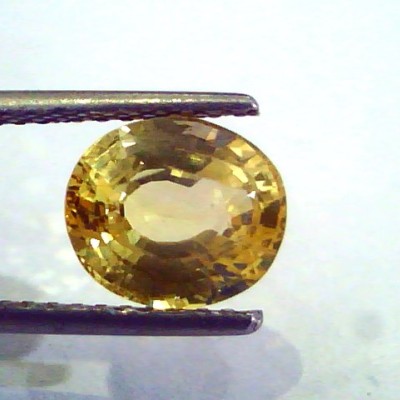 4.05 7.25 Ratti Ct Unheated Untreated Natural Ceylon Yellow Pukhraj