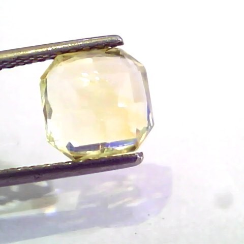 4.03 Ct Unheated Untreated Natural Ceylon Yellow Sapphire Gems