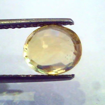 4.05 7.25 Ratti Ct Unheated Untreated Natural Ceylon Yellow Pukhraj