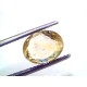 4.04 Ct IGI Certified Unheated Untreated Natural Ceylon Yellow Sapphire