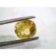 4.06 Ct 6.7 Ratti Unheated Untreated Natural Ceylon Yellow Sapphire