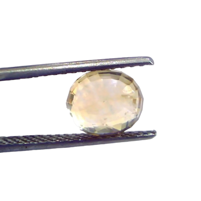 4.09 Ct IGI Certified Unheated Untreated Natural Ceylon Yellow Sapphire 4.09 Ct IGI Certified Unheated Untreated Natural Ceylon Yellow Sapphire