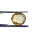 4.09 Ct IGI Certified Unheated Untreated Natural Ceylon Yellow Sapphire