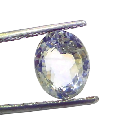 4.53 Ct Unheated Untreated Natural Ceylon Yellow Blue Pitambari Pukhraj 4.53 Ct Unheated Untreated Natural Ceylon Yellow Blue Pitambari Pukhraj