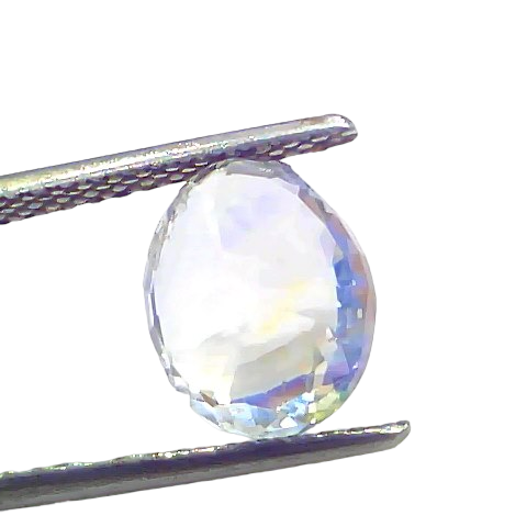 4.53 Ct Unheated Untreated Natural Ceylon Yellow Blue Pitambari Pukhraj 4.53 Ct Unheated Untreated Natural Ceylon Yellow Blue Pitambari Pukhraj