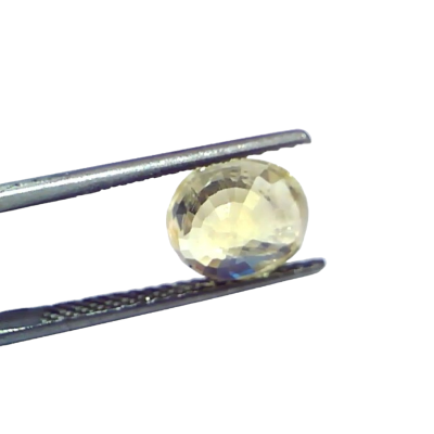 4.54 Ct GII Certified Unheated Untreated Natural Ceylon Yellow Sapphire 4.54 Ct GII Certified Unheated Untreated Natural Ceylon Yellow Sapphire