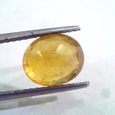 4.73 Ct Natural Yellow Sapphire Pukhraj Jupiter Gemstone(Heated)