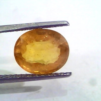 4.73 Ct Natural Yellow Sapphire Pukhraj Jupiter Gemstone(Heated)