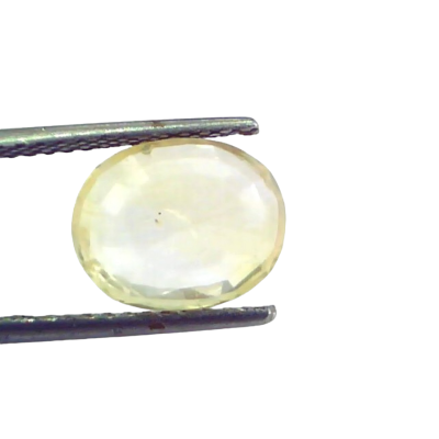 4.69 Ct IGI Certified Unheated Untreated Natural Ceylon Yellow Sapphire 4.69 Ct IGI Certified Unheated Untreated Natural Ceylon Yellow Sapphire