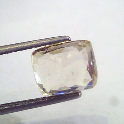 4.78 Ct Unheated Untreated Natural Ceylon Yellow Sapphire Pukhraj