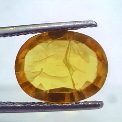 4.84 Ct Natural Yellow Sapphire Pukhraj Jupiter Gemstone(Heated)