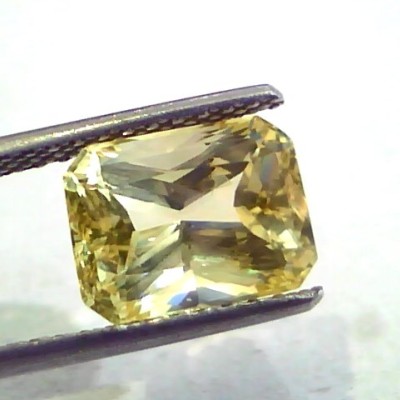 4.95 Ct 8.25 Ratti Unheated Untreated Natural Ceylon Yellow Sapphire