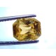5.03 Ct IGI Certified Unheated Untreated Natural Ceylon Yellow Sapphire AAA