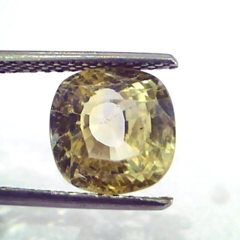 5.03 Ct 8.38 Ratti Unheated Untreated Natural Ceylon Yellow Sapphire