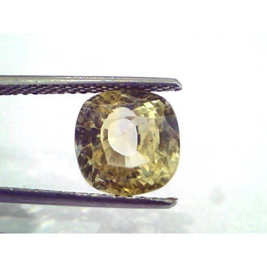 5.03 Ct 8.38 Ratti Unheated Untreated Natural Ceylon Yellow Sapphire