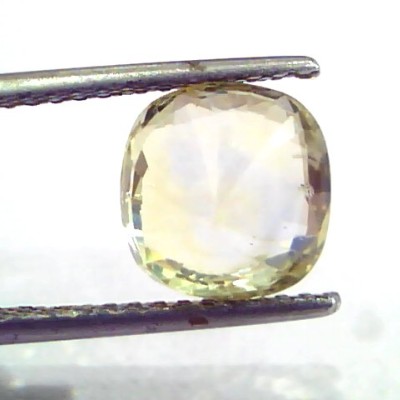 5.03 Ct 8.38 Ratti Unheated Untreated Natural Ceylon Yellow Sapphire