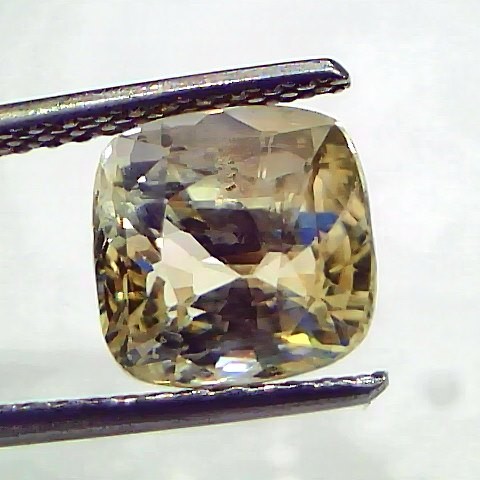 5.06 Ct IGI Certified Unheated Untreated Natural Ceylon Yellow Sapphire