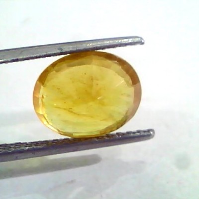 5.17 Ct Natural Yellow Sapphire Pukhraj Jupiter Gemstone(Heated)