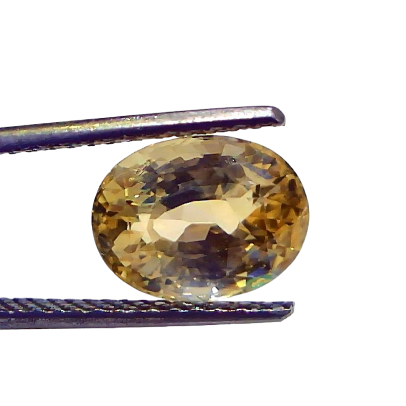 5.12 Ct IGI Certified Unheated Untreated Natural Ceylon Yellow Sapphire 5.12 Ct IGI Certified Unheated Untreated Natural Ceylon Yellow Sapphire