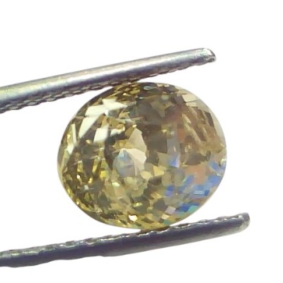 5.15 Ct IGI Certified Unheated Untreated Natural Ceylon Yellow Sapphire 5.15 Ct IGI Certified Unheated Untreated Natural Ceylon Yellow Sapphire