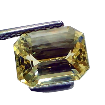 5.28 Ct GII Certified Unheated Untreated Natural Ceylon Yellow Sapphire AAA 5.28 Ct GII Certified Unheated Untreated Natural Ceylon Yellow Sapphire AAA