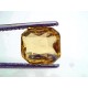 5.38 Ct IGI Certified Unheated Untreated Natural Ceylon Yellow Sapphire AAA