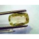 5.39 Ct 9 Rt Unheated Untreated Natural Ceylon Yellow Sapphire/Pukhraj